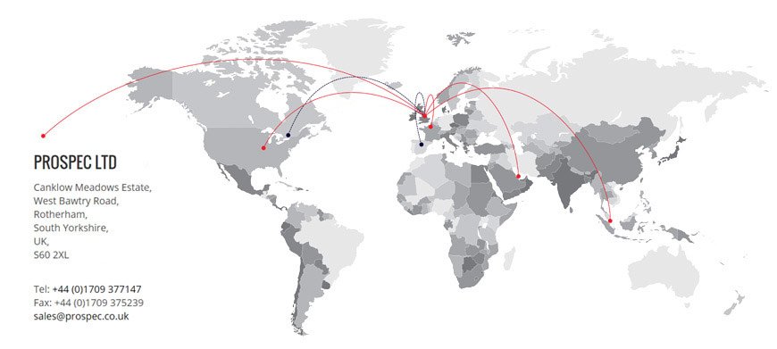 Prospec International Global Locations